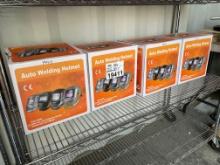 (4) Auto Darkening Welding Helmets