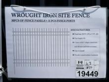(30) Welded Steel Fencing