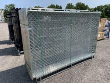 (20) 10' x 6' Chain Link Fence