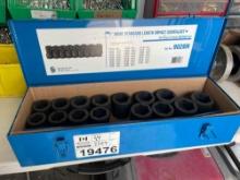 1" Drive Standard Length Impact Socket Set