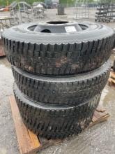 (4) General S371 Truck Tires