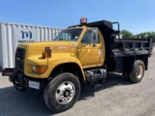 1998 Ford F800 S/A Dump Truck