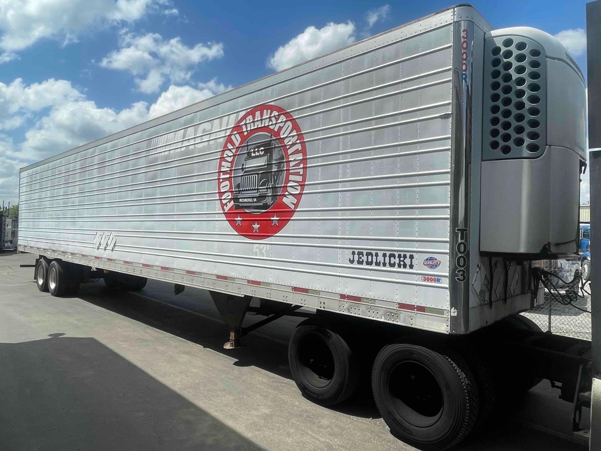 2002 Utility 3000R 53' Reefer Trailer
