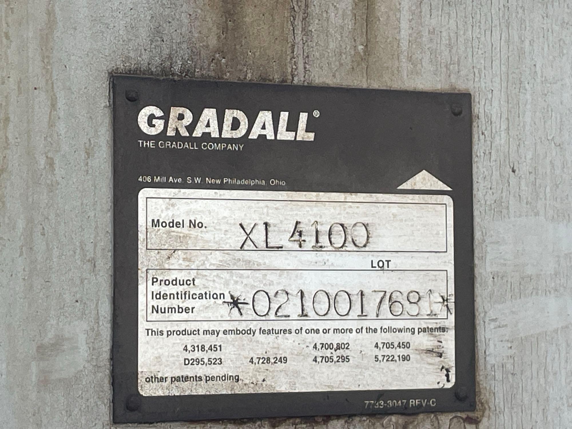 2006 Gradall XL4100 Wheel Excavator