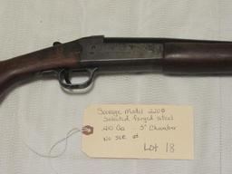 Savage Model 220B Selected forged Steel .410 ga.