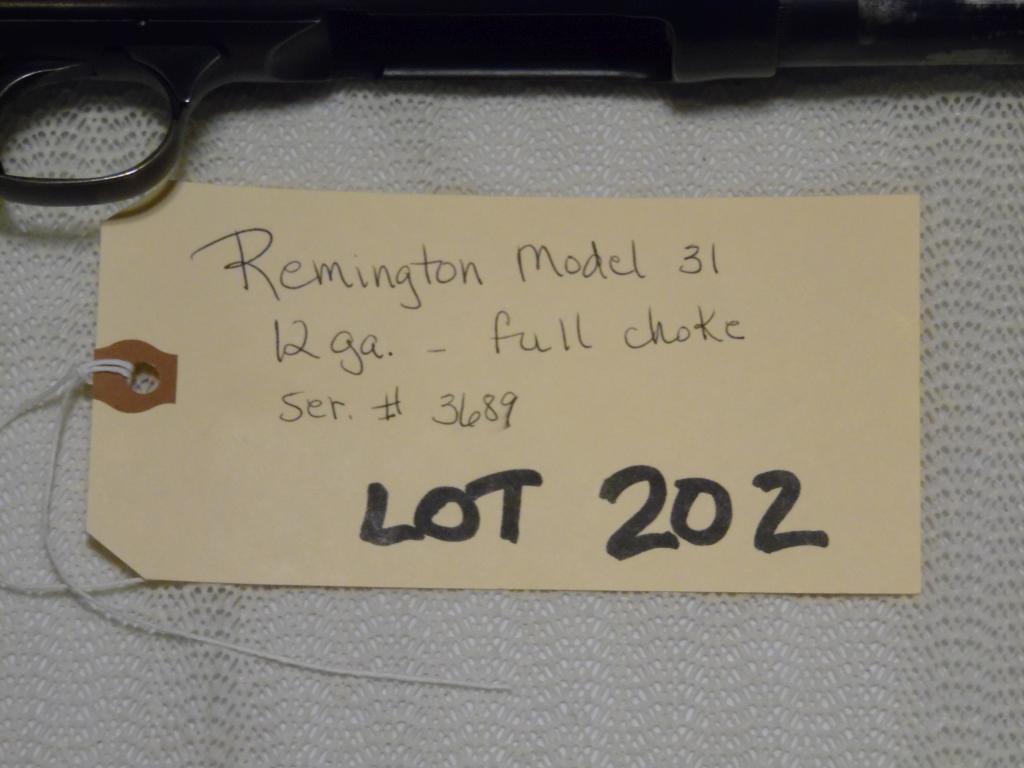 Remington Model 31 12 Ga.