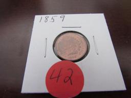 1859 Indian Head Cent