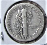 1939-D Mercury Dime