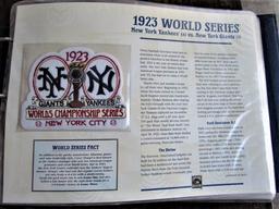 New York Yankees Official World Series Patch Collection
