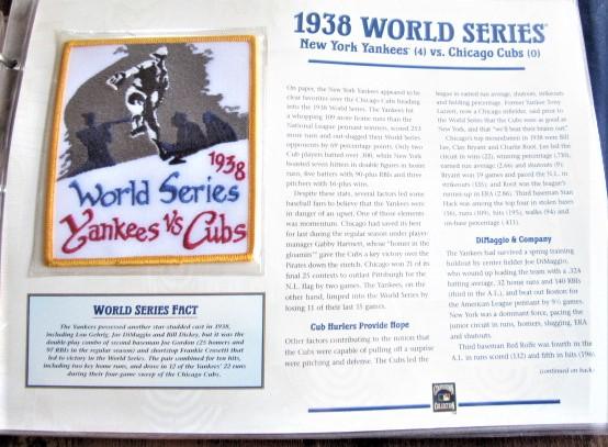 New York Yankees Official World Series Patch Collection