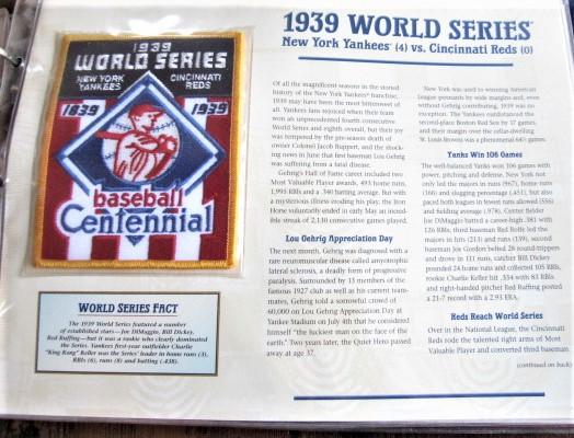 New York Yankees Official World Series Patch Collection