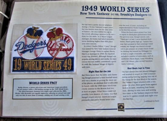 New York Yankees Official World Series Patch Collection