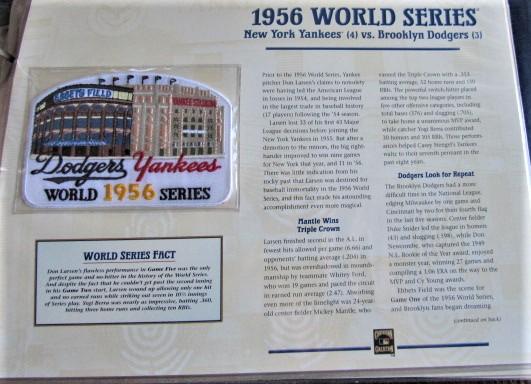 New York Yankees Official World Series Patch Collection