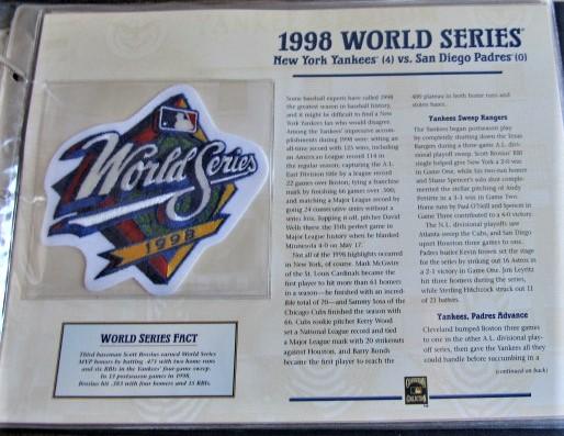 New York Yankees Official World Series Patch Collection