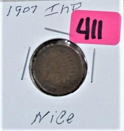1907 Indian Head Cent