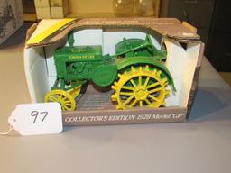 diecast JD collector's edition 1928 "GP" tractor  W/box