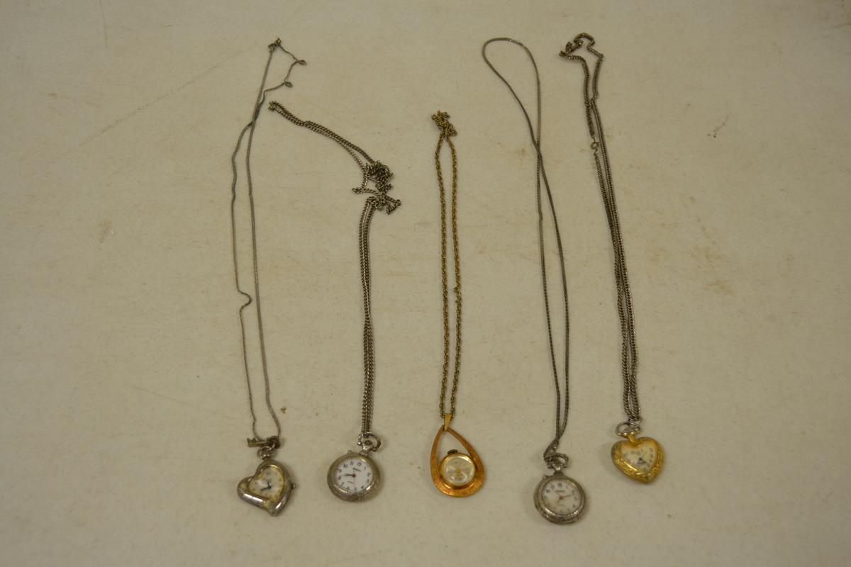 Watch necklaces