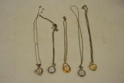 Watch necklaces