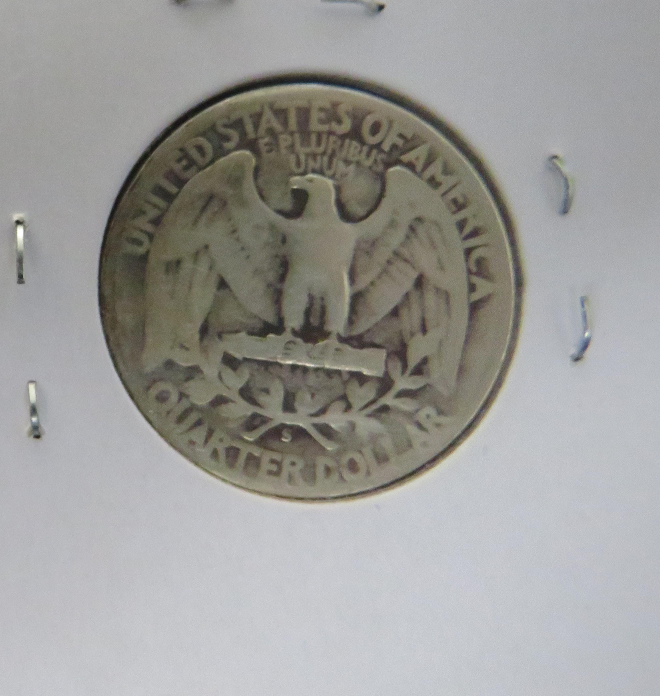 1942-S Washington Quarter