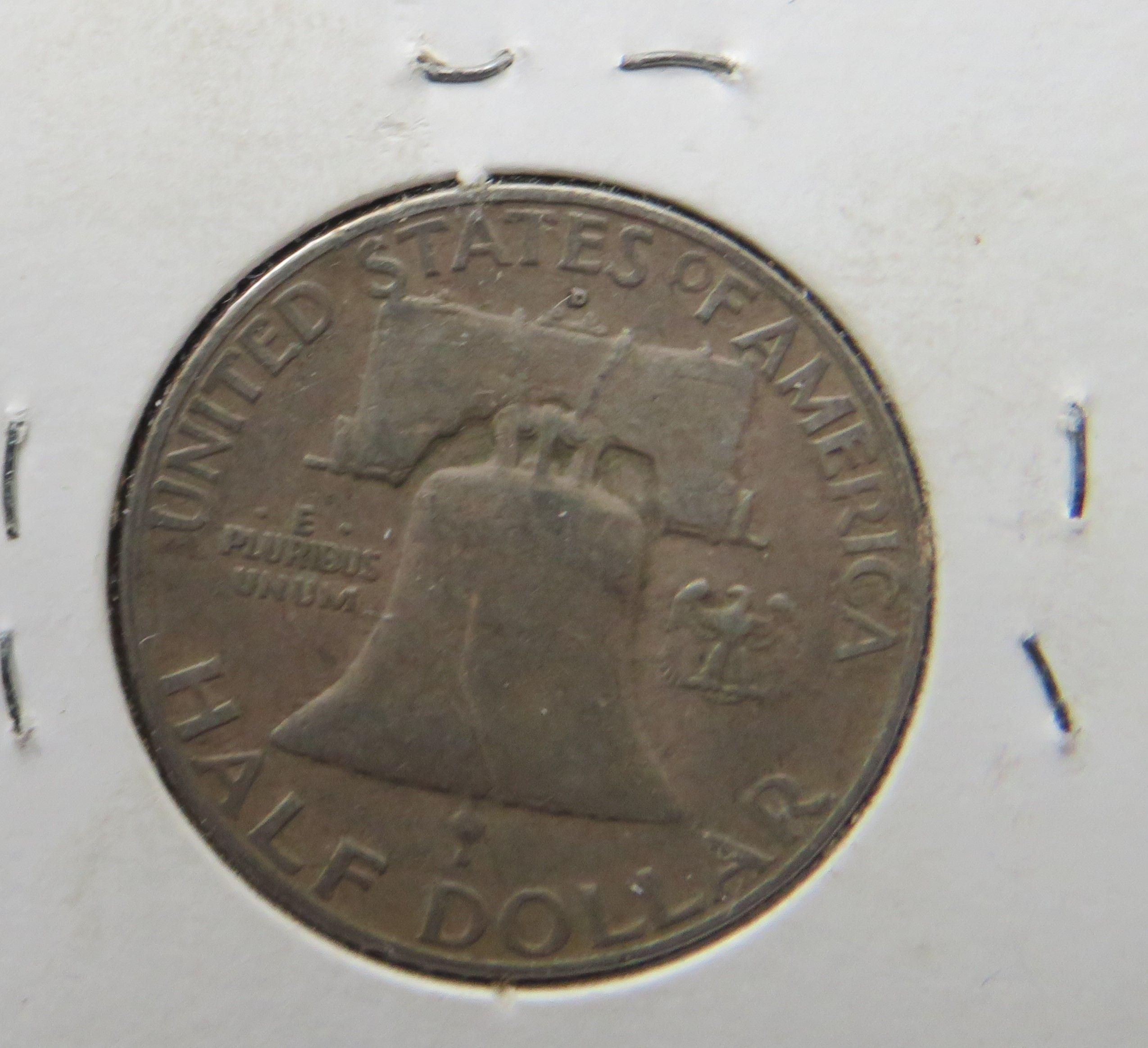 1957-D Franklin Half Dollar