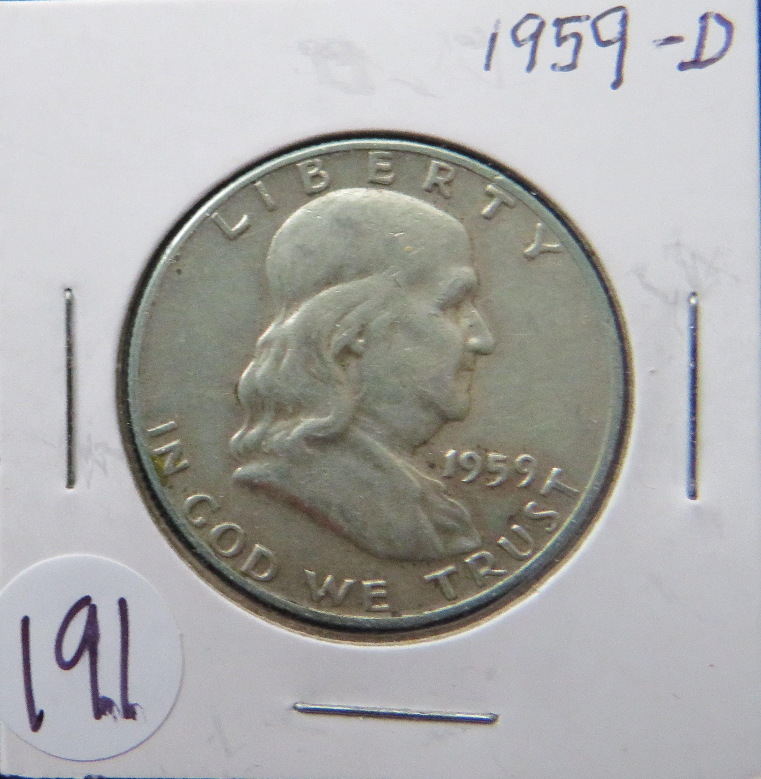 1959-D Franklin Half Dollar