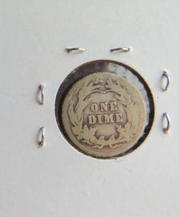 1912- Barber Dime