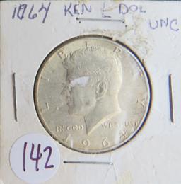 1964- Kennedy Half Dollar