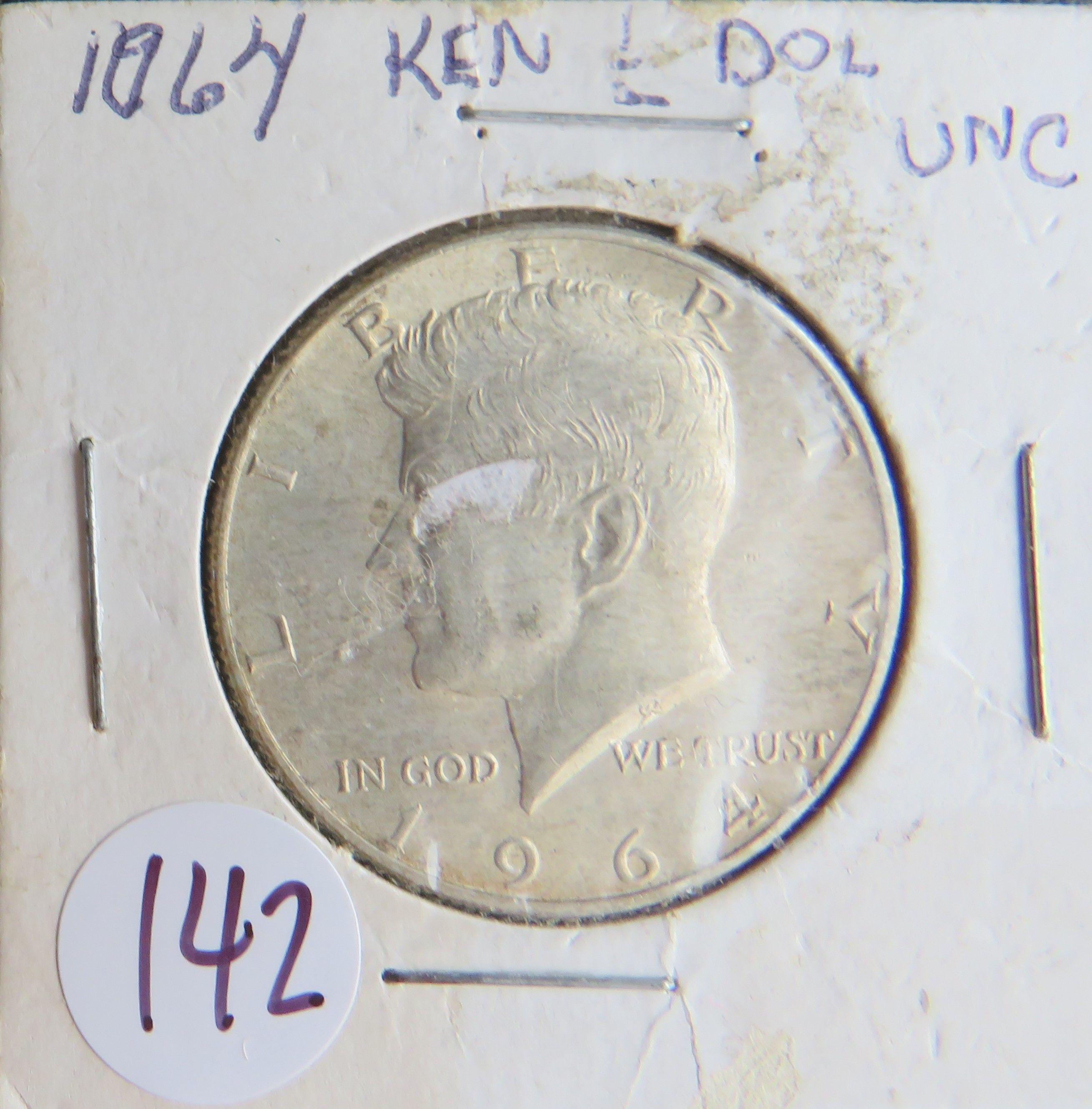 1964- Kennedy Half Dollar