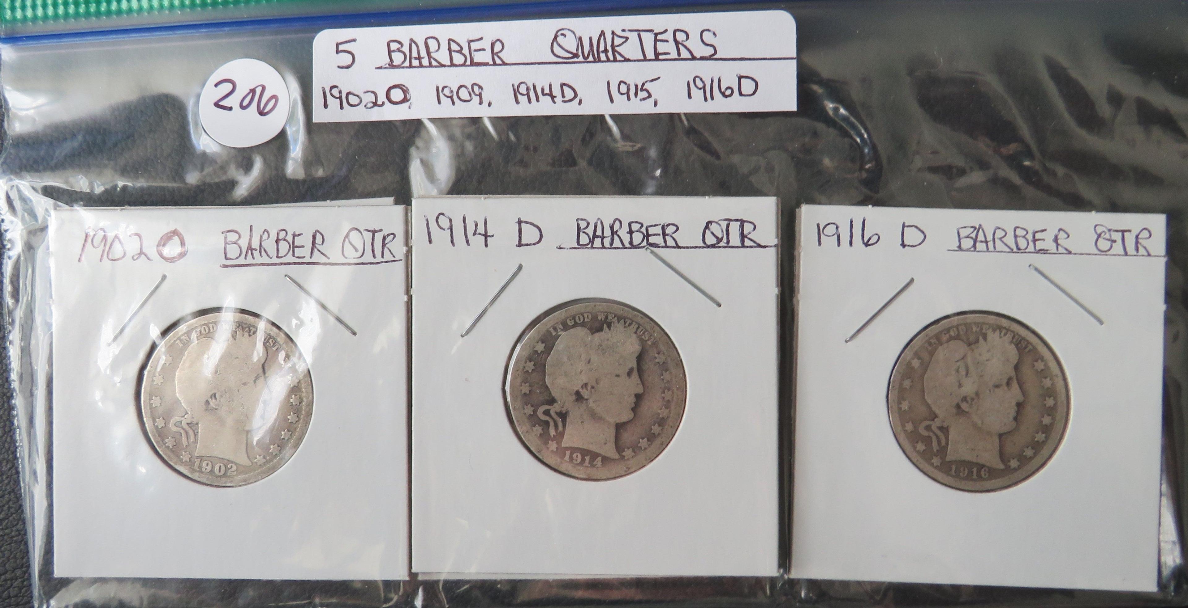 5- Barber Quarters