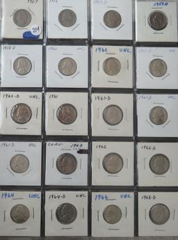 Page of 20) 1957- 1968D- Jefferson Nickels