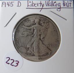 1945-D Liberty Walking Half