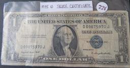 1935-G 1$ Silver Certificate