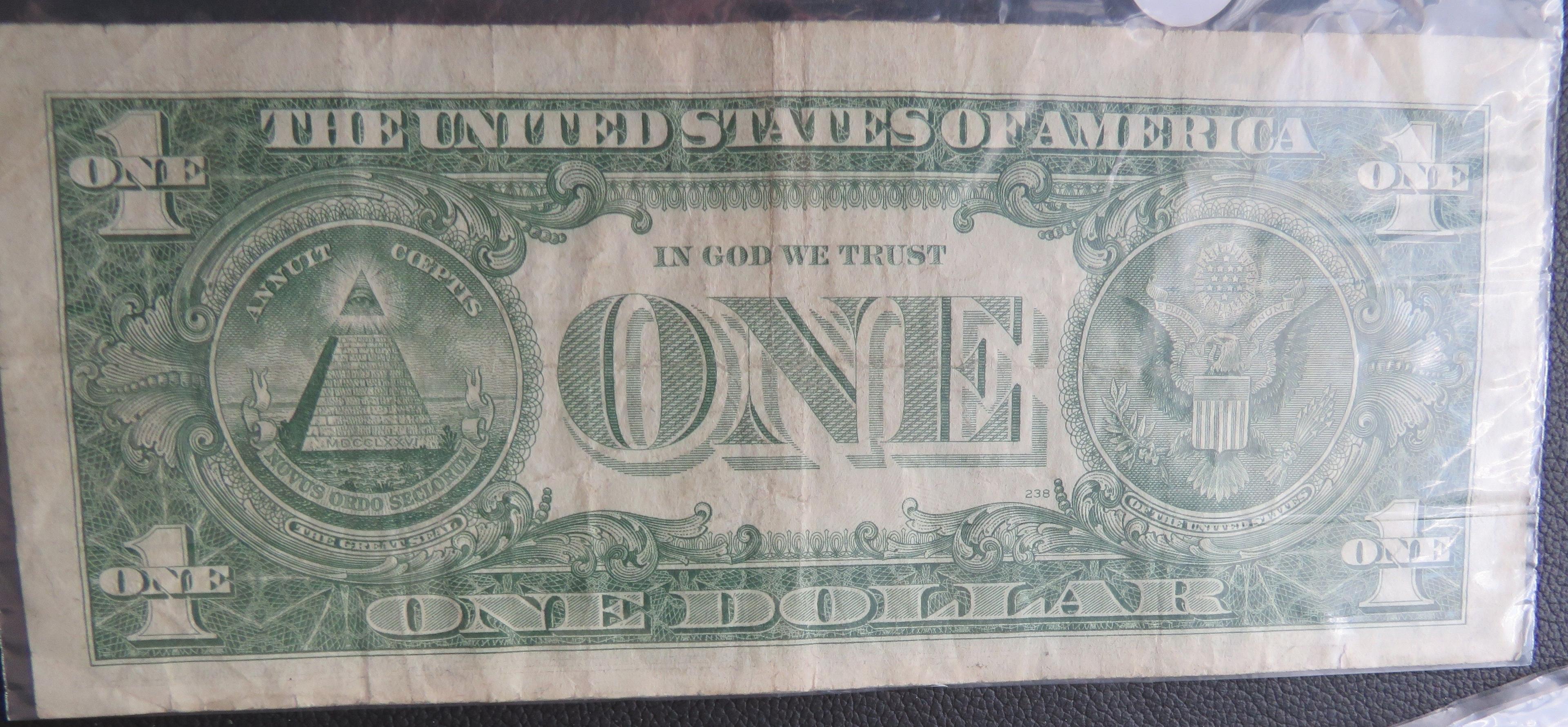 1957- 1$ Silver Certificate