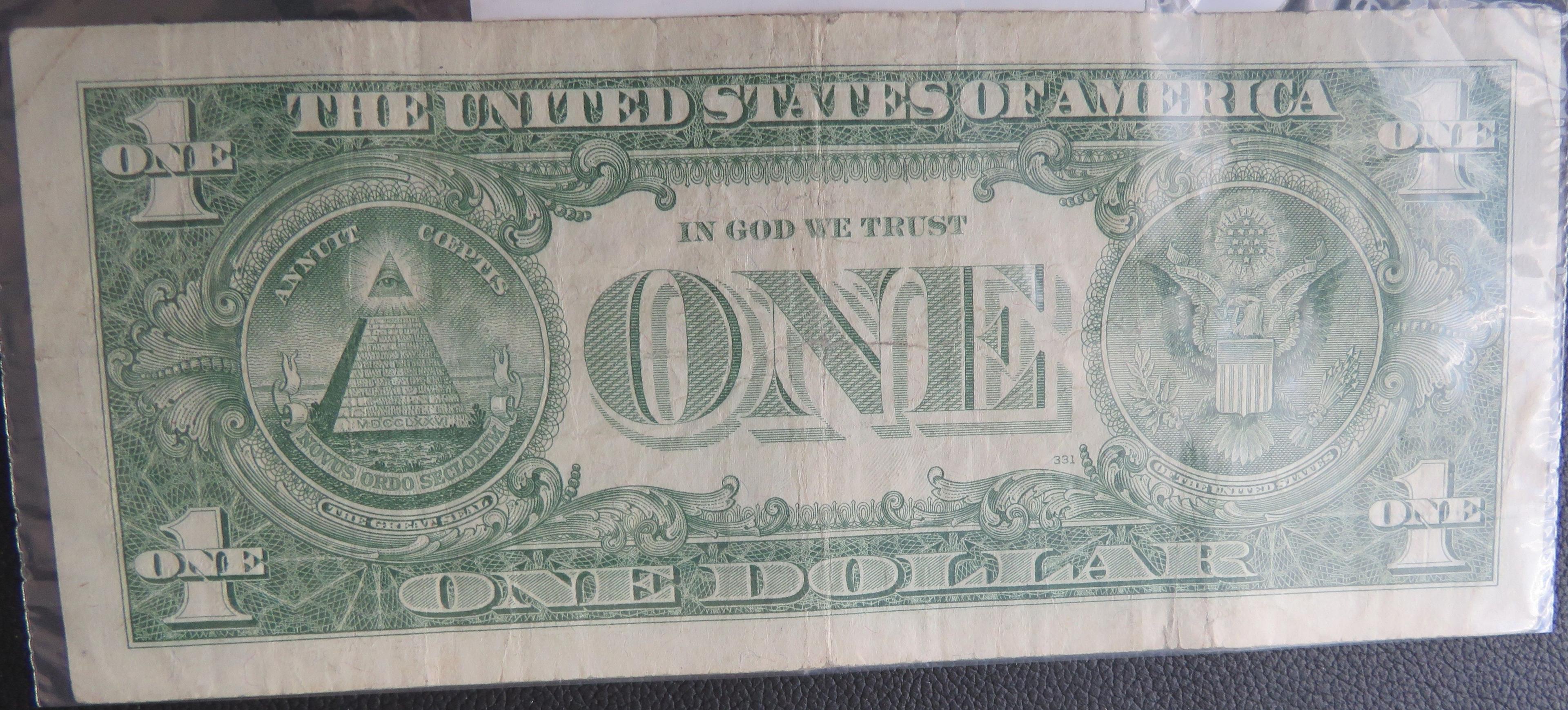 1957- 1$ Silver Certificate