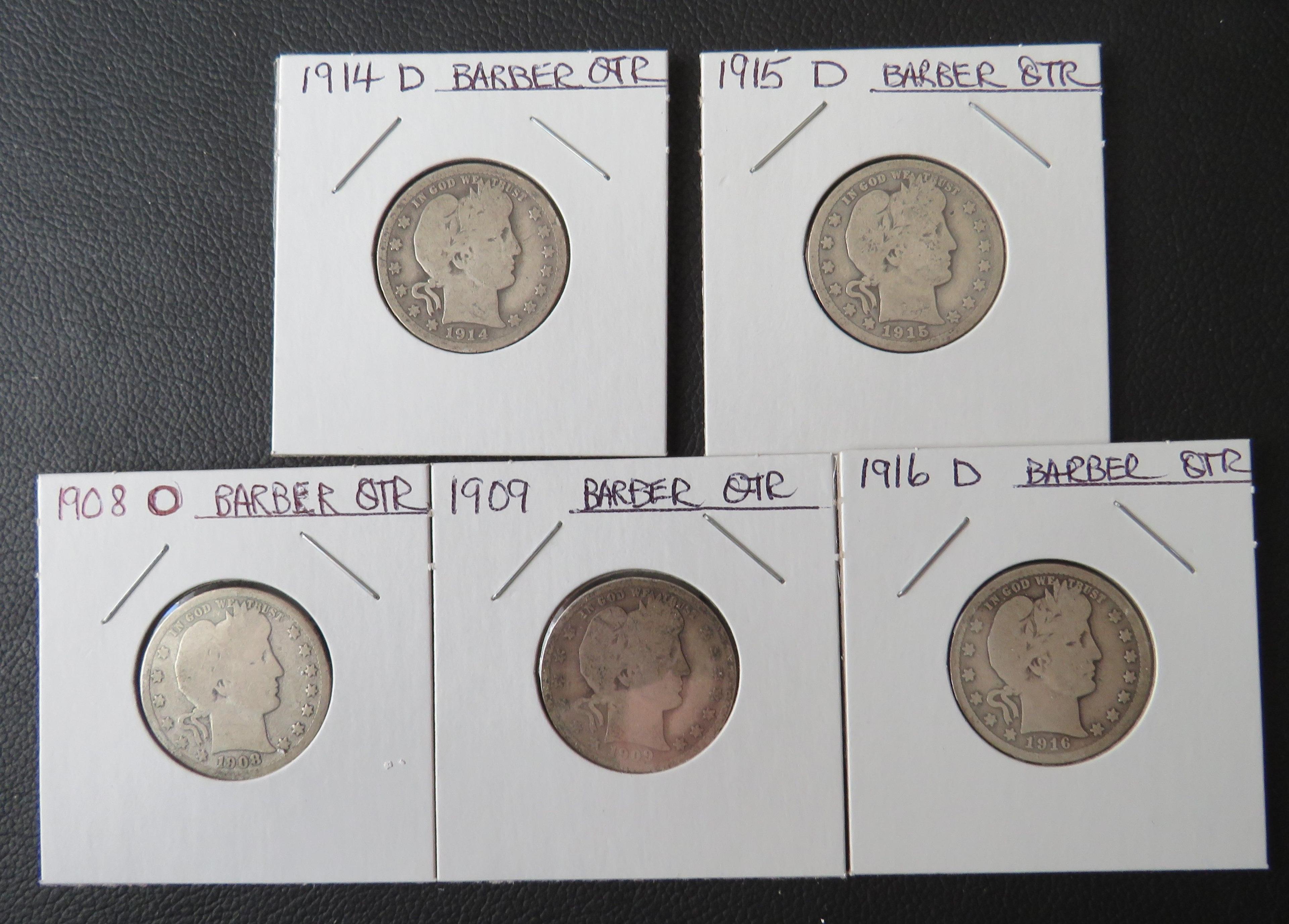 5 Barber Quarters