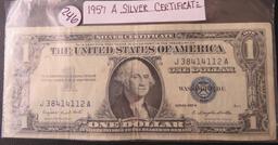 1957-A 1$ Silver Certificate