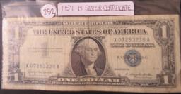 1957-B 1$ Silver Certificate