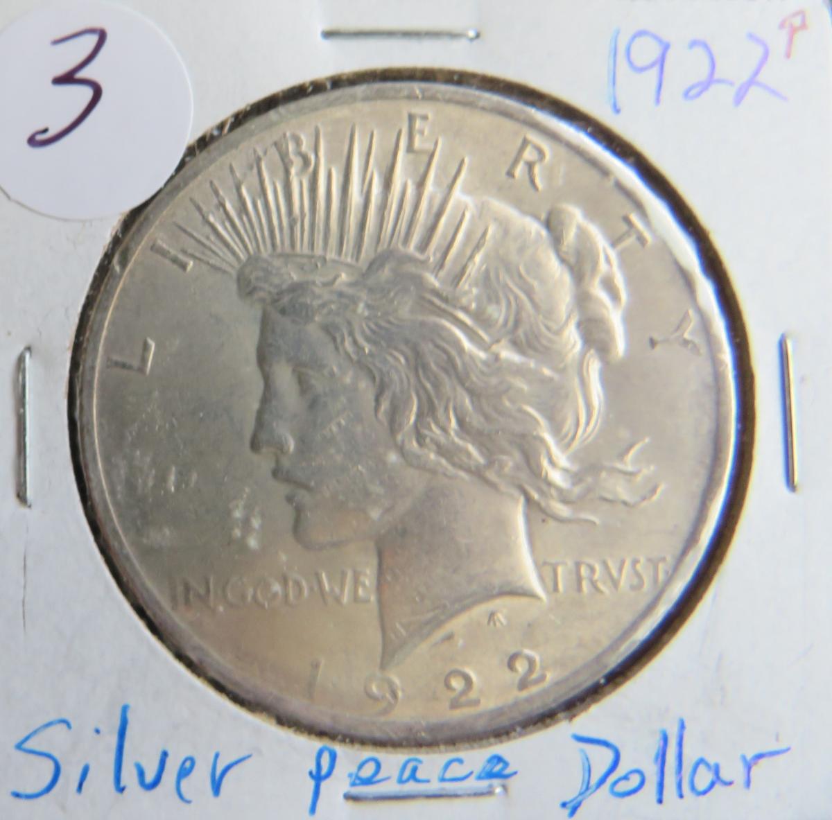 1927-P Peace Dollar