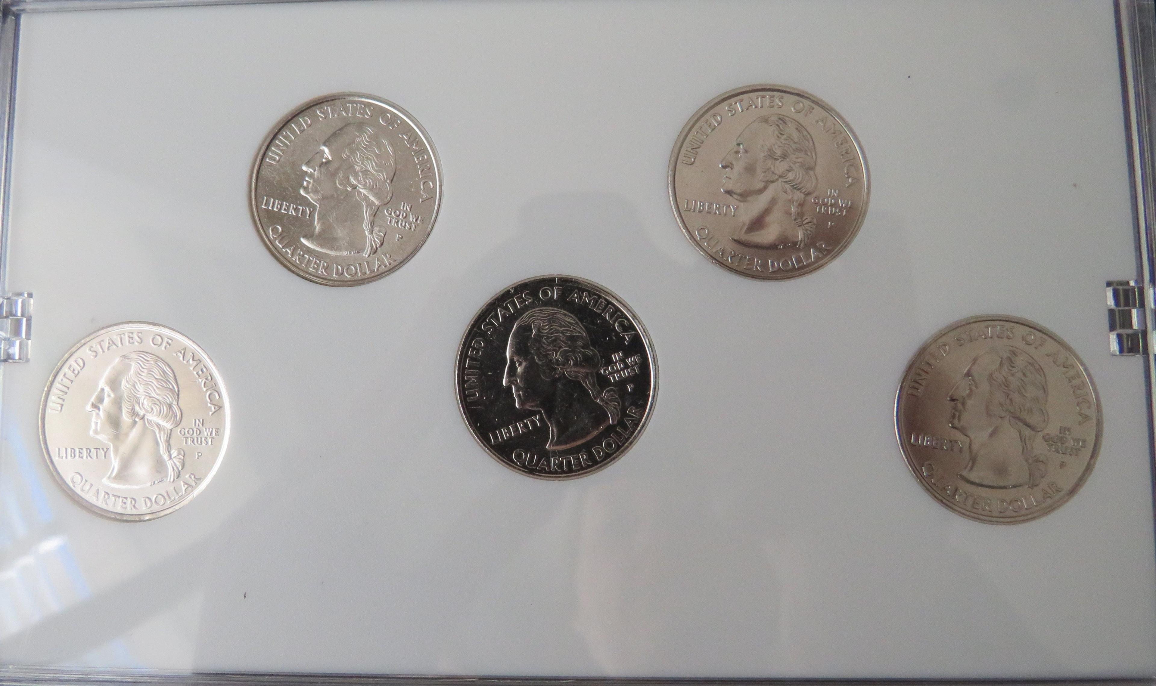 2000- Philadelphia BU Platinum Plated State Quarters