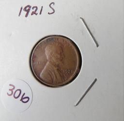 1921-S Lincoln Cent