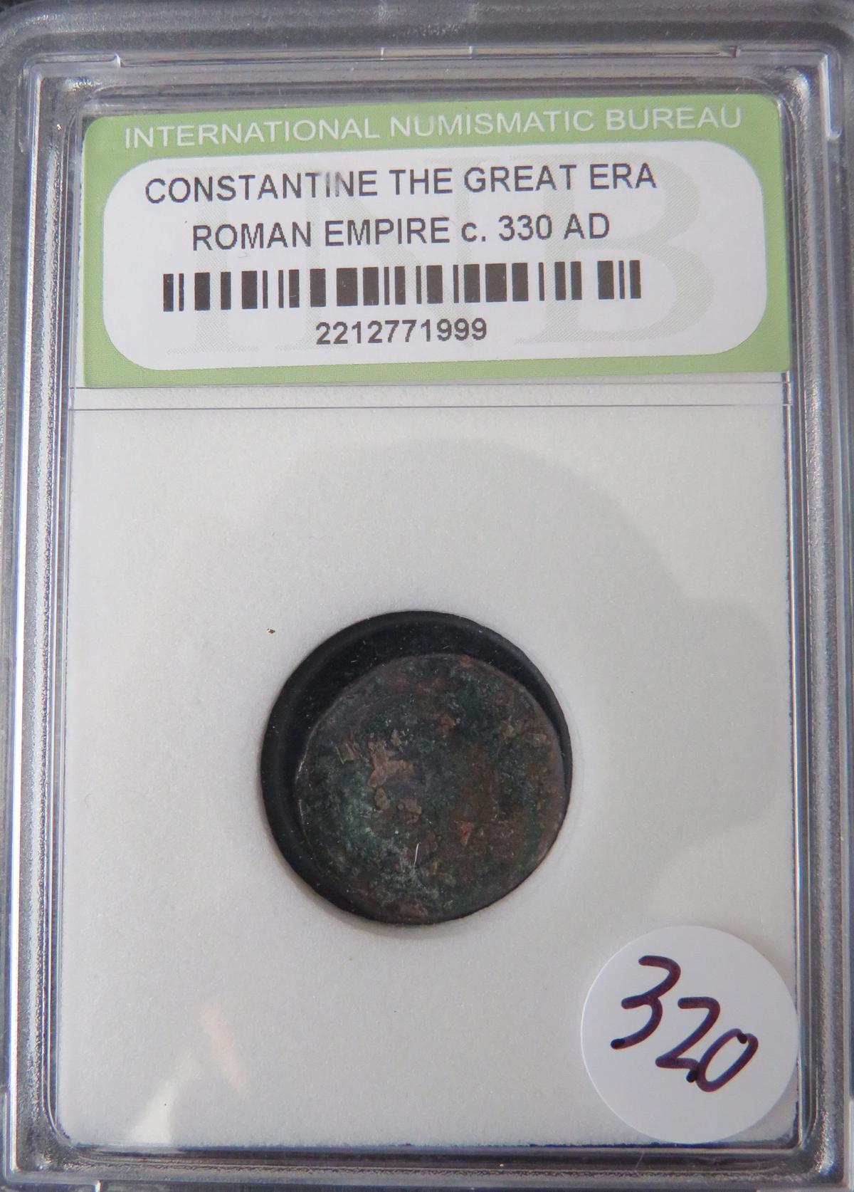 332 AD- Constantine Roman Coin