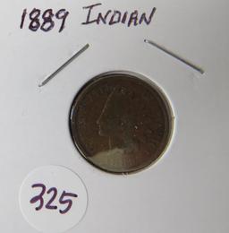 1889- Indian Head Cent