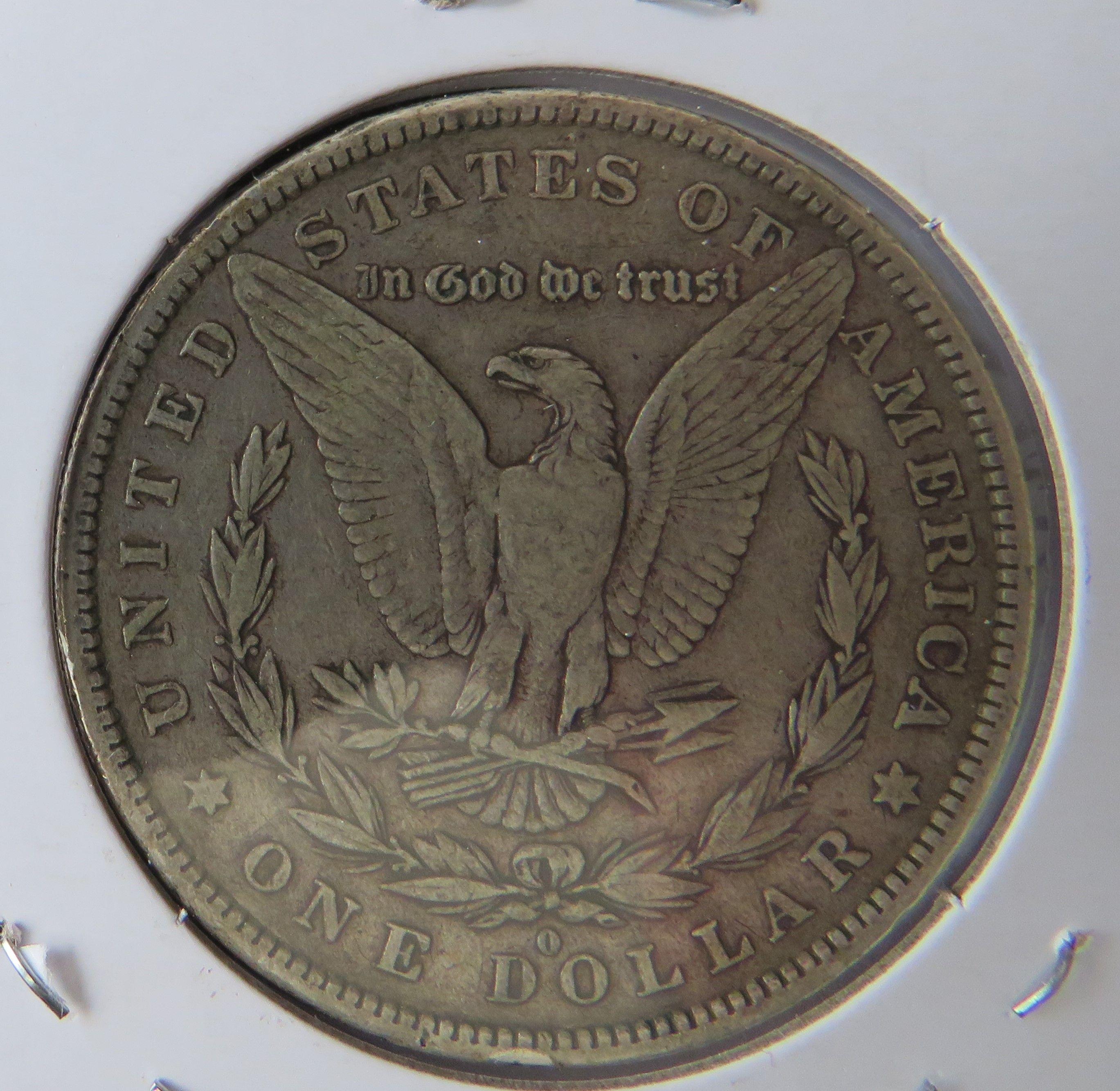 1881- O Morgan Silver Dollar