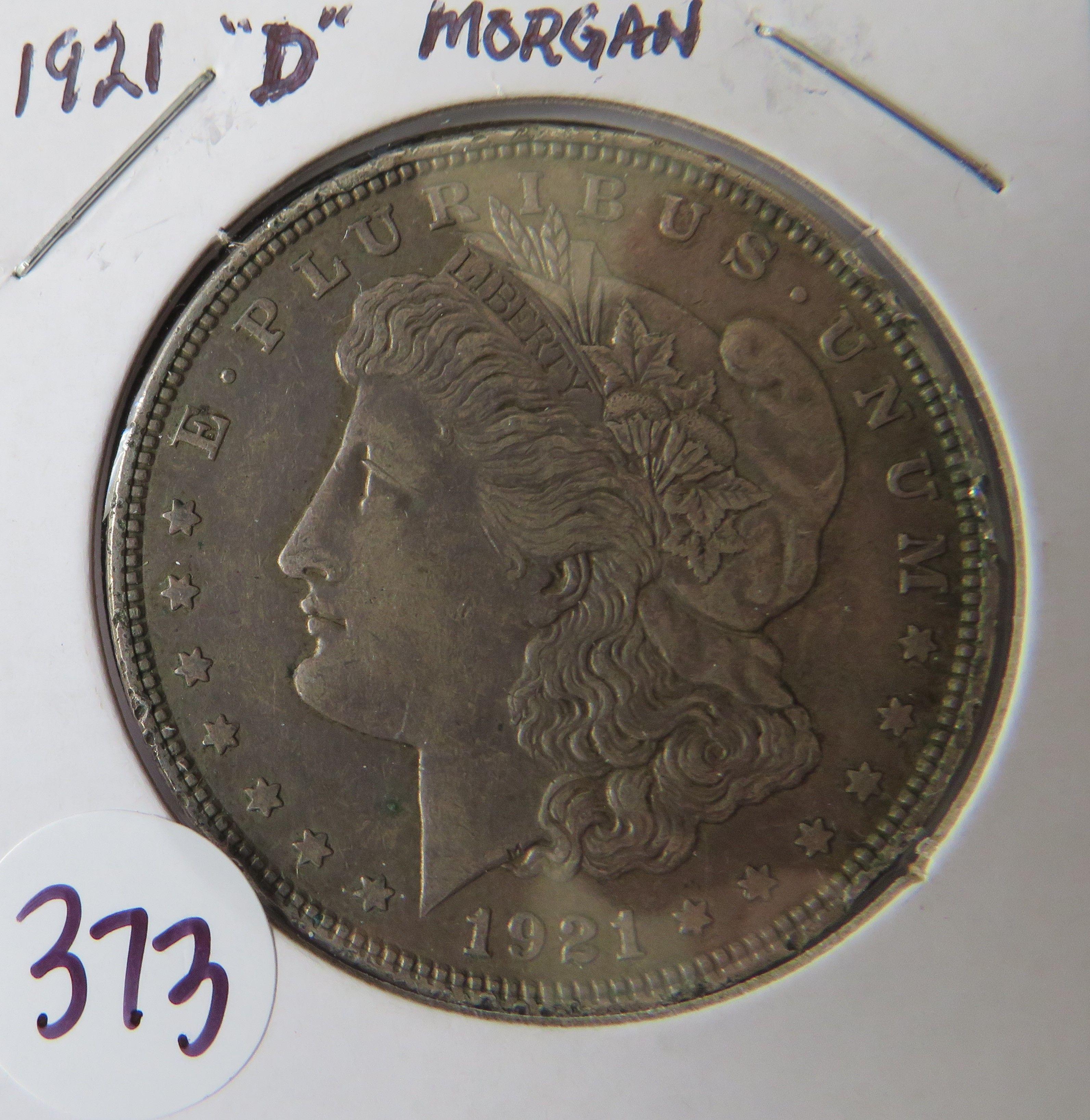 1921-D Morgan Silver Dollar