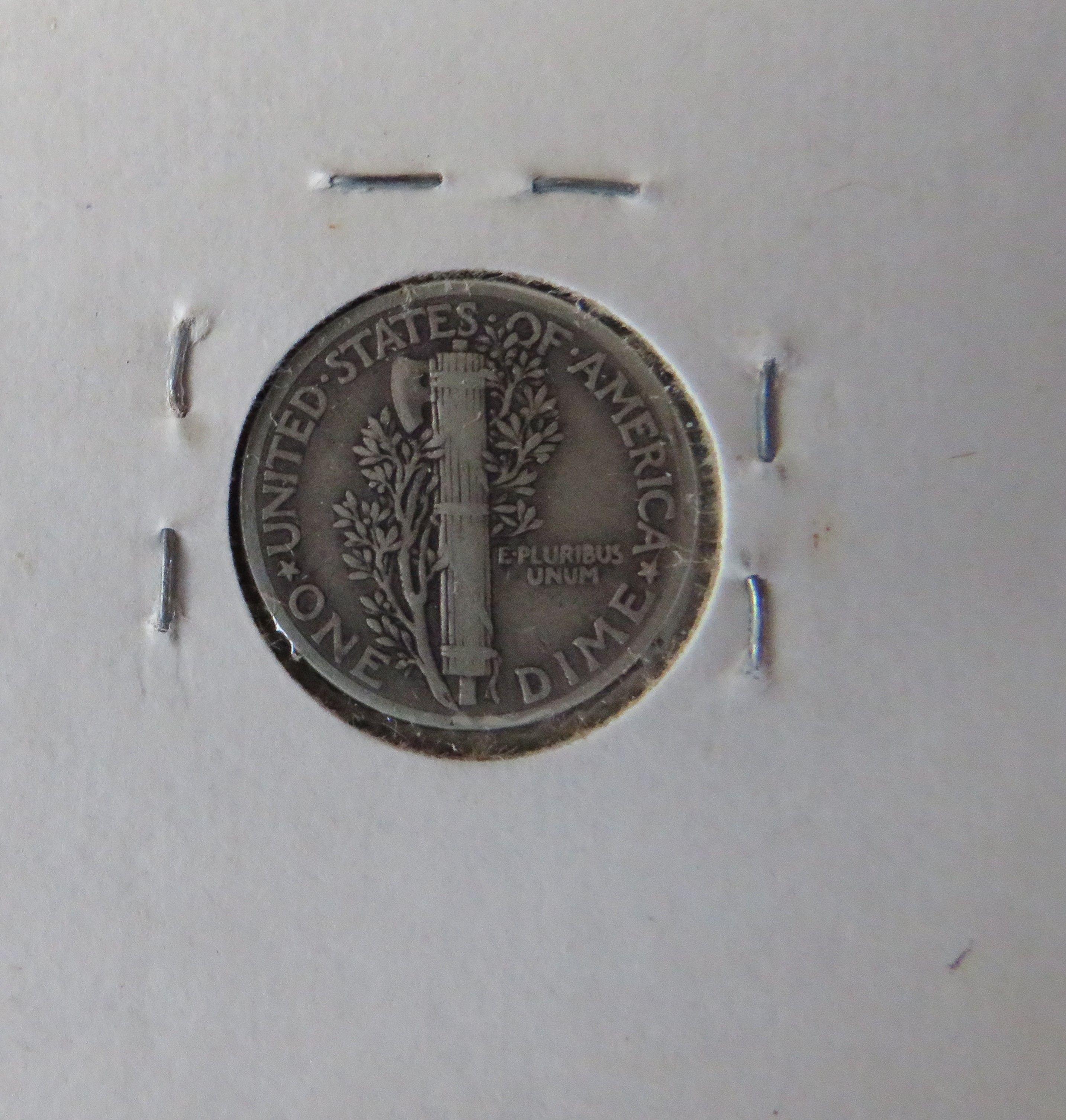 1940- Mercury Dime