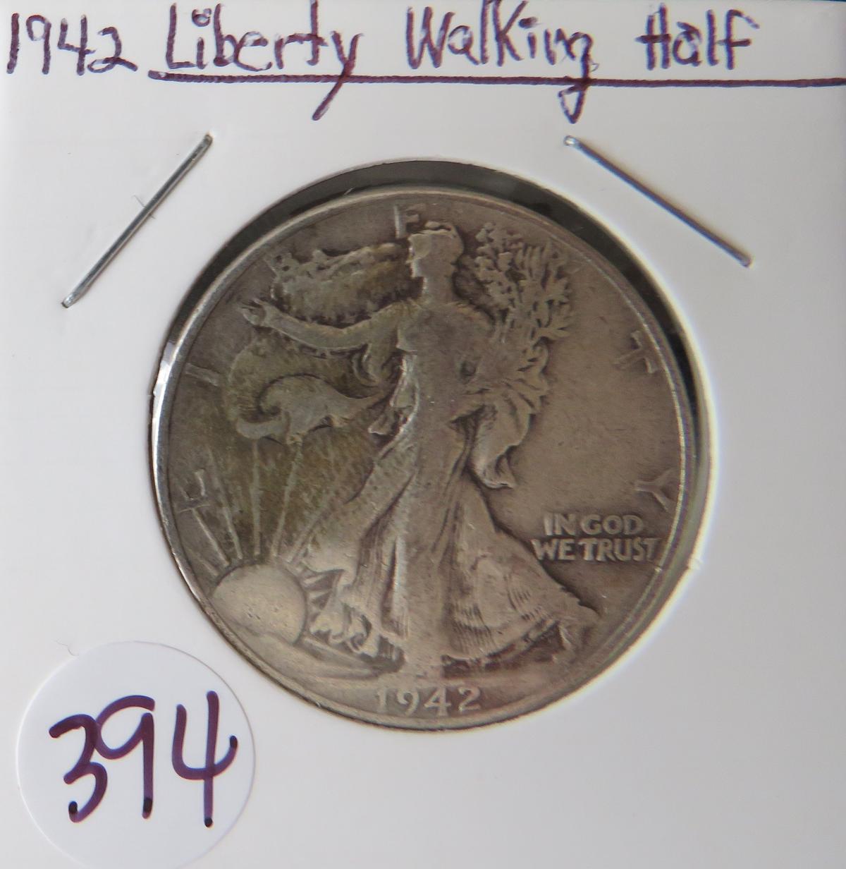 1942- Liberty Walking Half