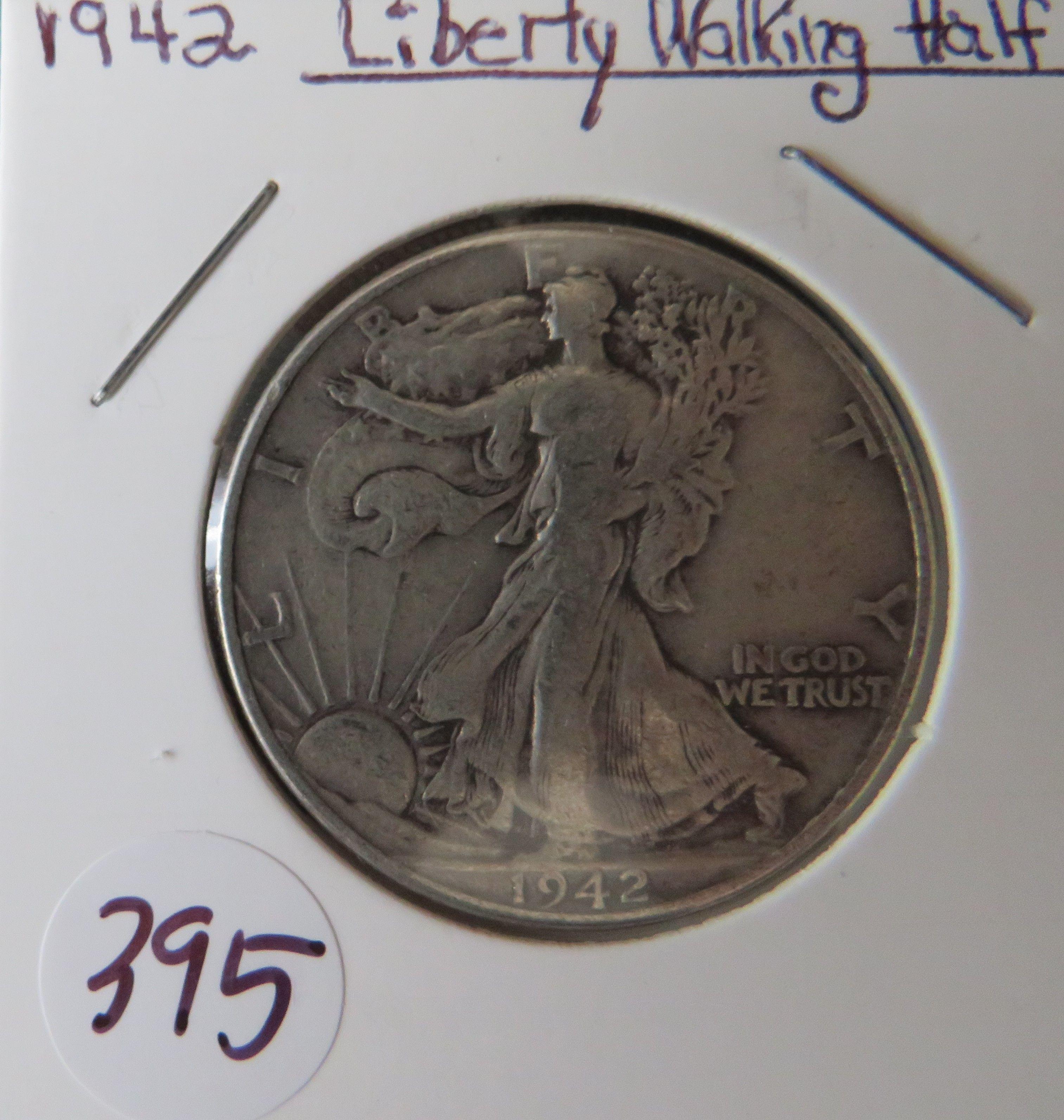 1942- Liberty Walking Half