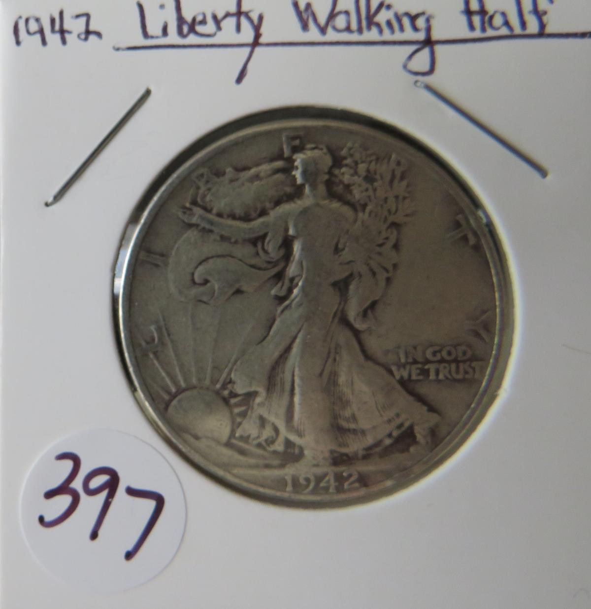 1942- Liberty Walking Half