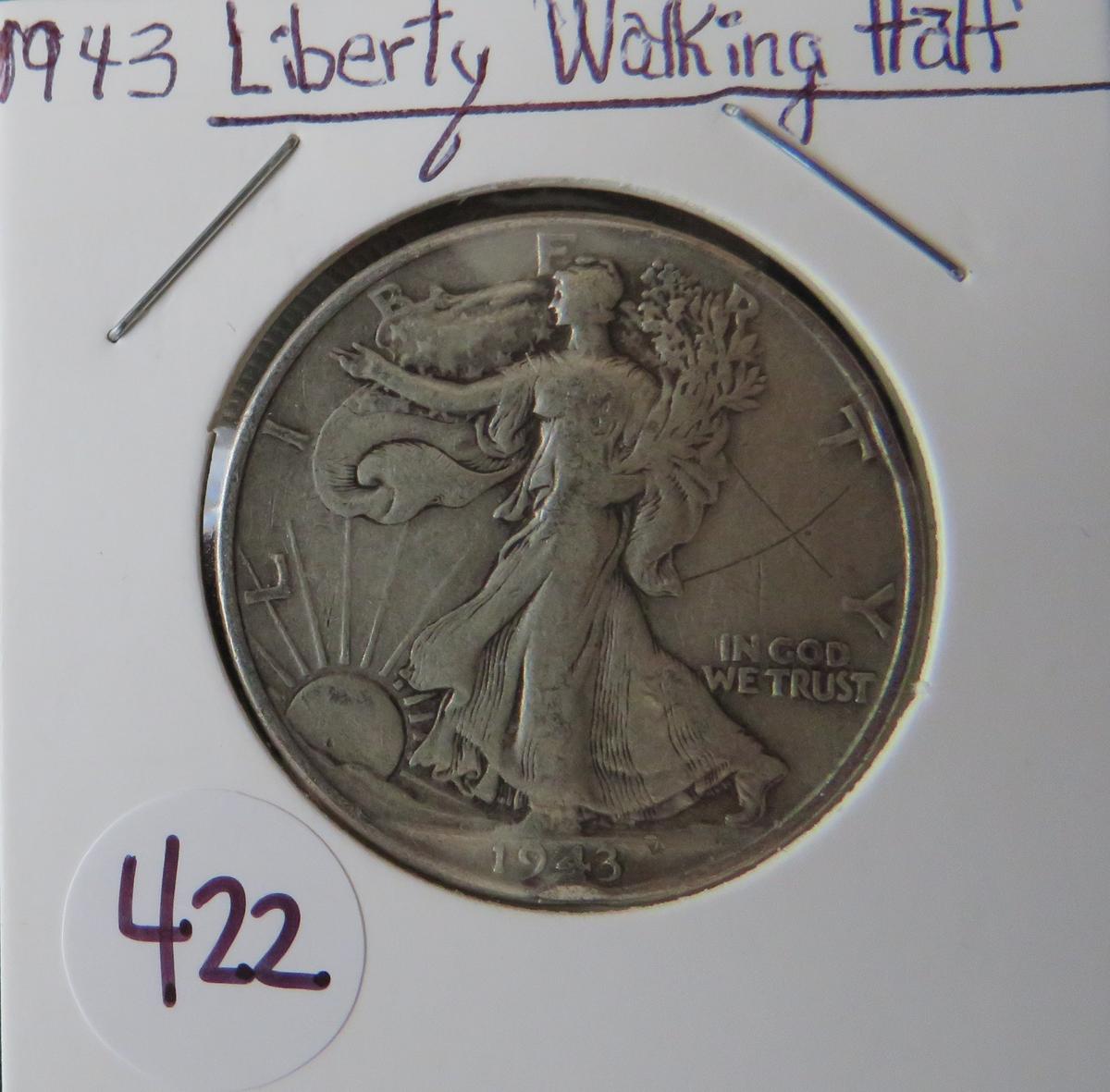 1943- Liberty Walking Half