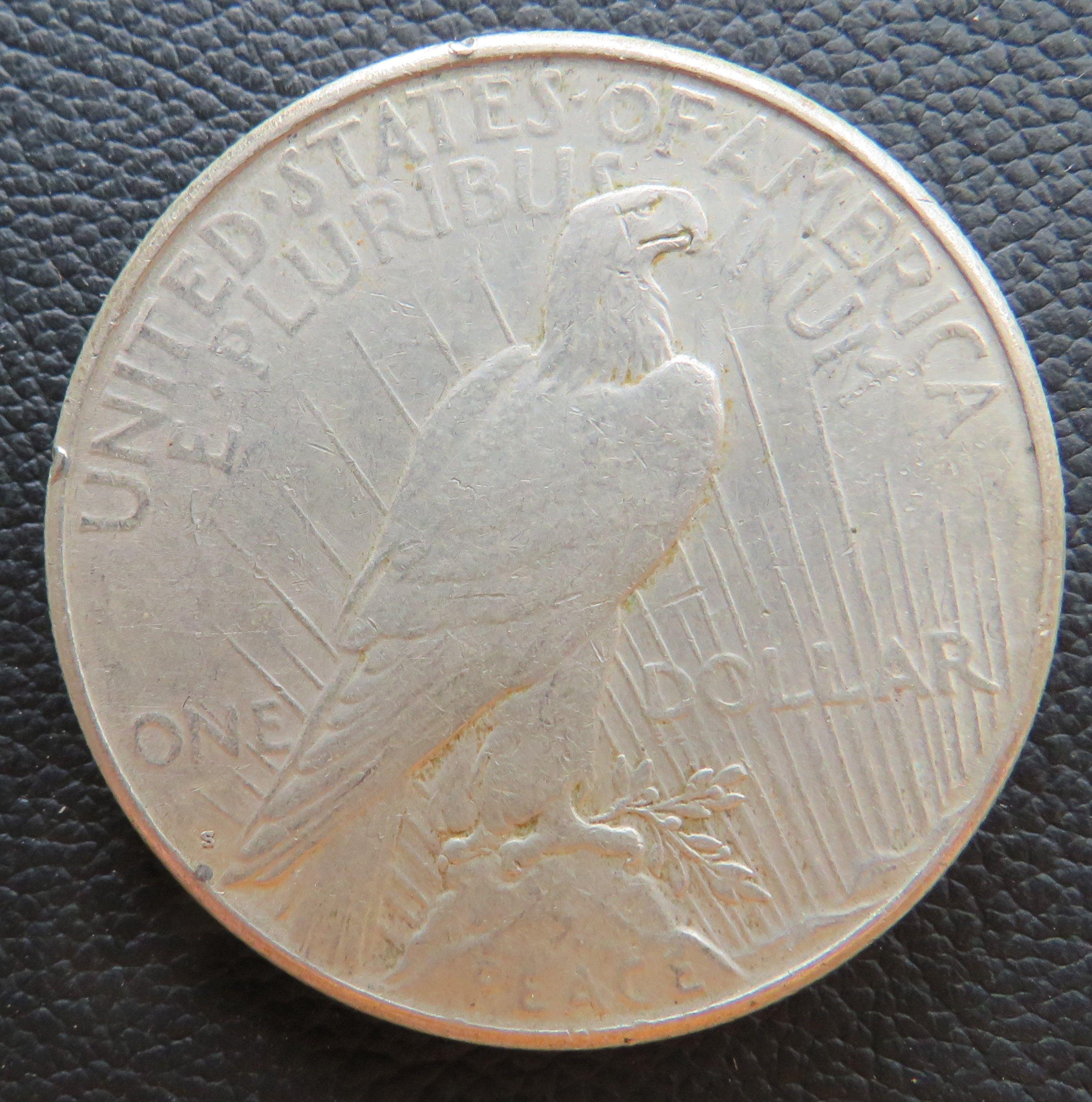 1923-S Liberty Peace Silver Dollar